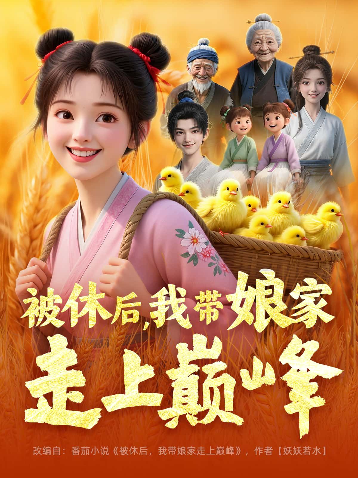 短剧被休后，我带娘家走上巅峰，女主遭夫家休弃后，携娘家众人逆袭经商、智斗权贵，从落魄到权倾朝野。超高清全集在线播放，无删减，看绝世嫡女如何逆风翻盘，携娘家登顶人生巅峰！